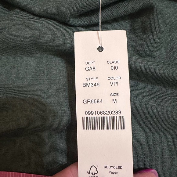 NWT J. Crew Green Pine Solid Open Back Velvet Bow FormKnit Long Sleeve Top Med - Picture 10 of 16